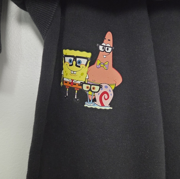 Puma Kids Black SpongeBob Jogger Set Sz 7/8 Y - Picture 7 of 16